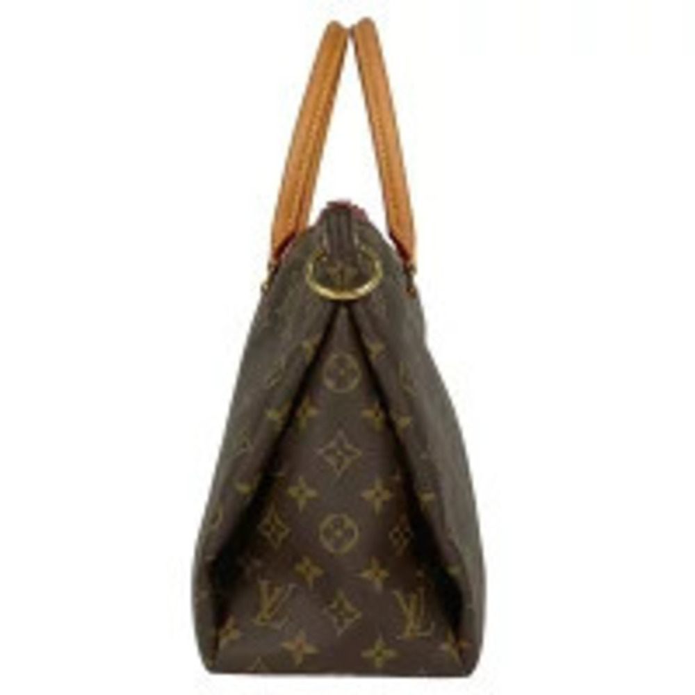 Louis Vuitton Handbag Shoulder Brown Pink Monogram Pallas Bag Brown Pink